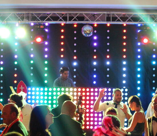 Cortina LED y Panel DJ LED