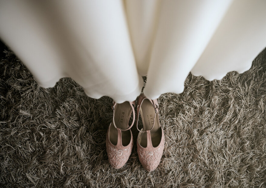 ¿Qué zapatos elegir según el estilo de tu vestido de novia y de tu boda?