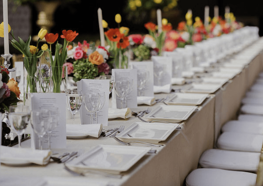Más allá del menú de bodas: conoce cómo innovar durante el banquete