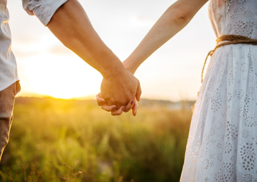 Compromiso sin seis alternativas a las argollas de matrimonio