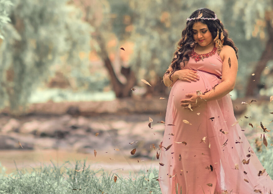 Consejos para invitadas embarazadas: cómo escoger el vestido y qué comer en un matrimonio