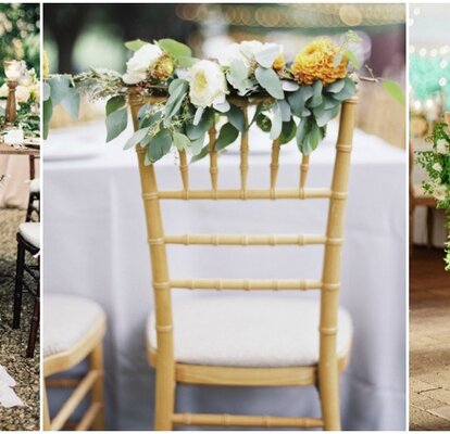 45 ideas en decoración de sillas para matrimonios: ¡encuentra tu estilo  favorito!