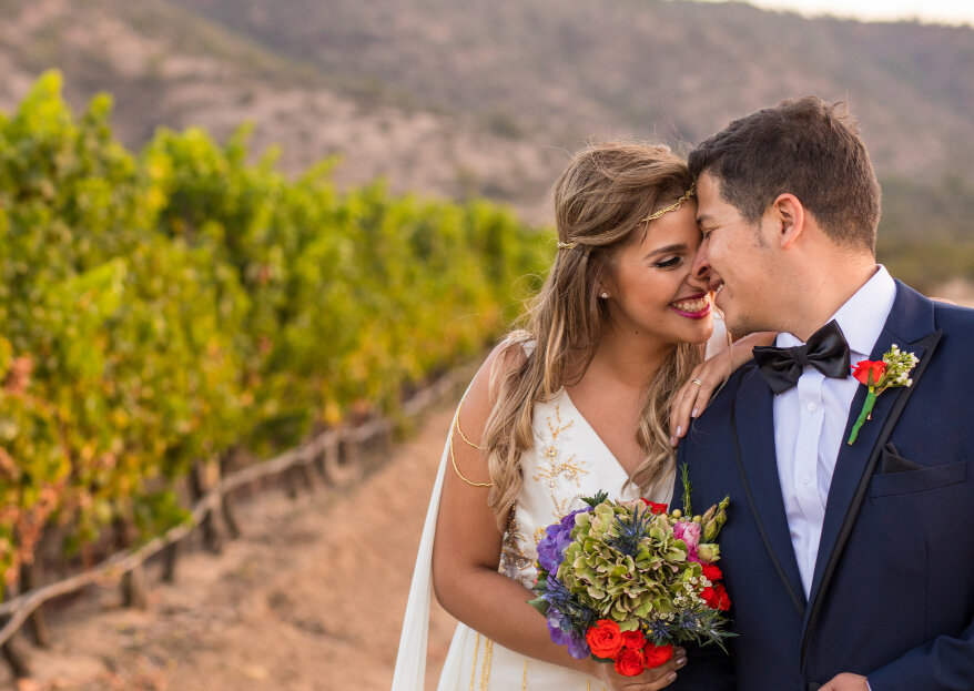 Las 10 mejores viñas para matrimonios cerca de Santiago de Chile